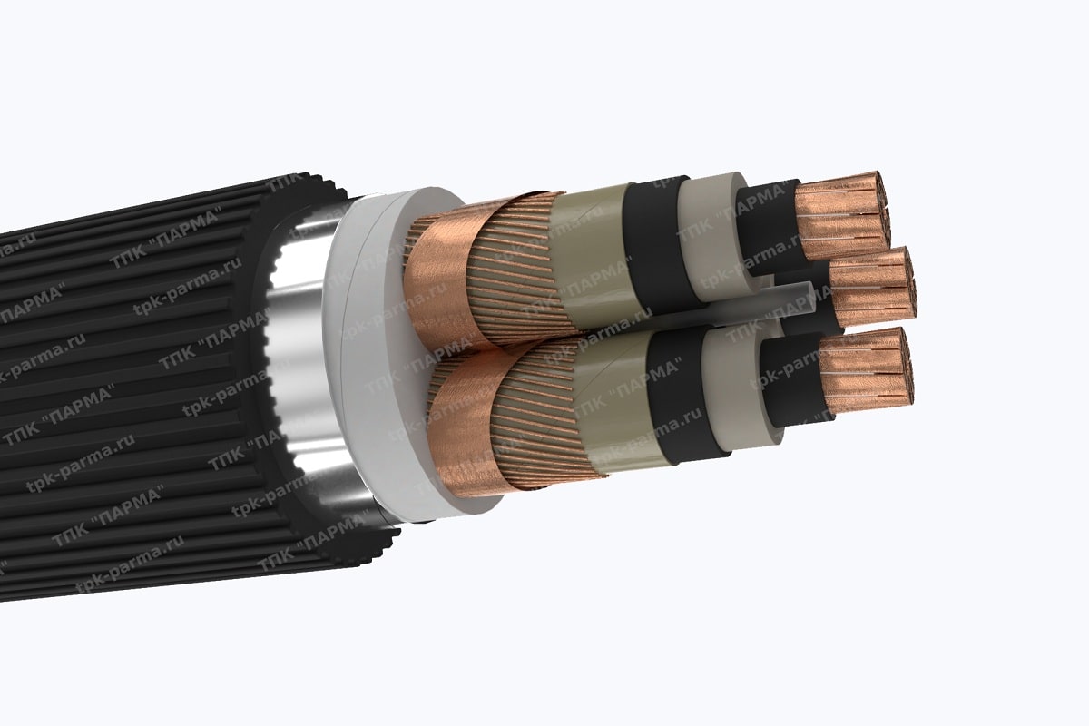 Кабель ПвПу2г 3х240/120 - 35кВ
