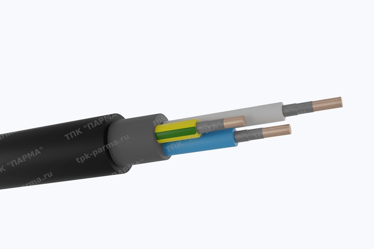 Фотография провода Кабель ПвВГнг(A)-FRLS 3х120+1х70 - 1кВ