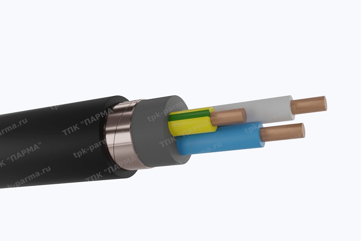 Фотография провода Кабель ВВГЭнг(A) 3х4/4